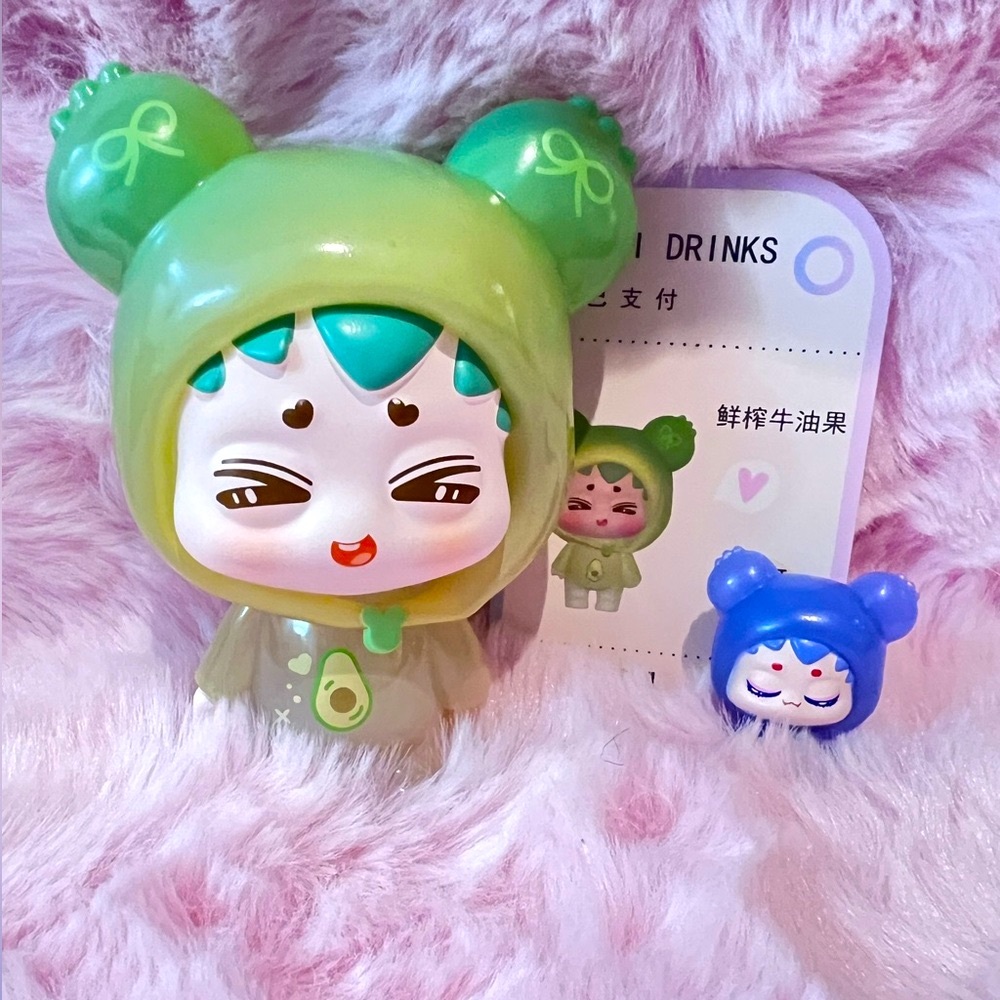 ❤️KIBBI SERIES- Green and Blue Kids Toy Set